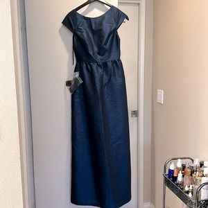 Brand new midnight blue full length dress